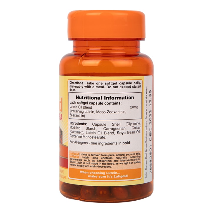 Holland & Barrett Lutigold Extra 30 Capsules 20mg